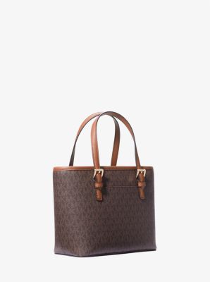 Jet Set Travel Extra-Small Logo Top-Zip Tote Bag