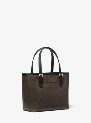 Michael kors jet set travel small logo tote hot sale