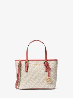 Jet Set Travel Extra-small Logo Top-zip Tote Bag | Michael Kors