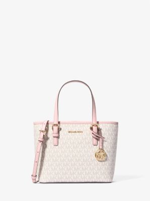 michael kors jet set travel small logo tote