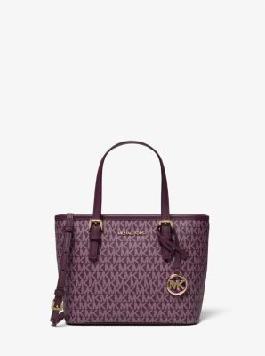 Jet Set Travel Extra-Small Logo Top-Zip Tote Bag | Michael Kors