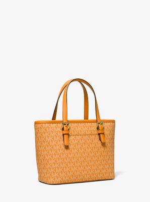 Michael Kors Jet Set Travel Extra Small Top Zip Tote In Mulberry