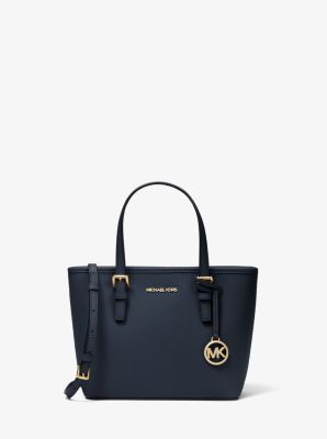 Michael Kors Women Jet Set Large Top-zip Saffiano Leather Tote Shoulder Bag