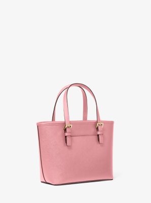 Jet Set Travel Extra-Small Saffiano Leather Top-Zip Tote Bag image number 2