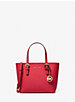 MICHAEL KORS Extra-Small Saffiano Leather Top-Zip Tote Bag