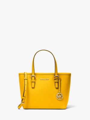 Voyager Small Pebbled Leather Tote Bag – Michael Kors Pre-Loved