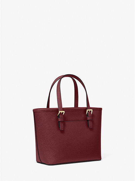 Jet Set Travel Extra-Small Saffiano Leather Top-Zip Tote Bag image number 2