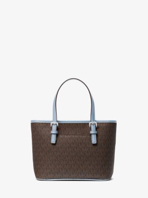 Jet Set Travel Extra-Small Logo Top-Zip Tote Bag | Michael Kors Canada