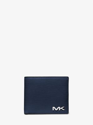 Michael Kors Cooper Men's Wallet - Black & Blue New W/Tags