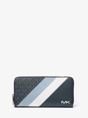 Cooper Logo and Striped Smartphone Wallet image number 0