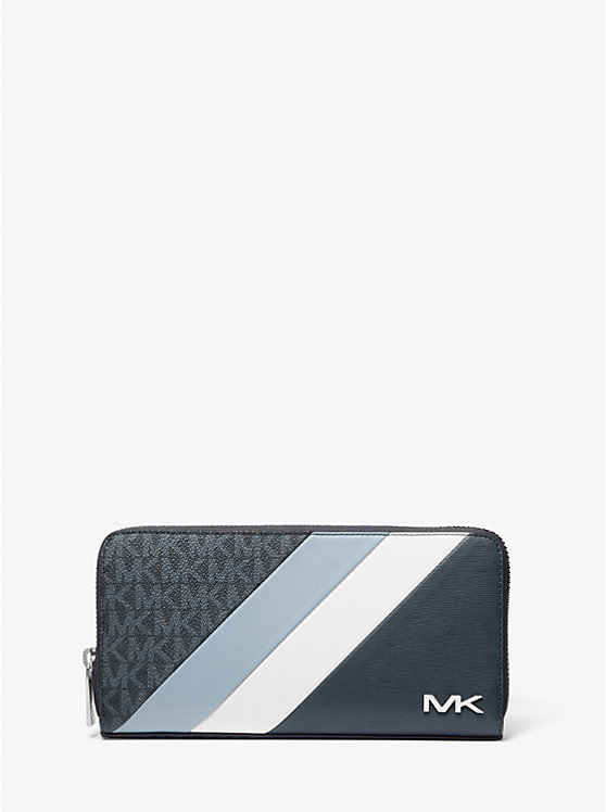 Cooper Logo and Striped Smartphone Wallet image number 0