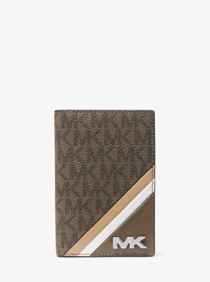 Rivington Striped Logo Bi-Fold Card Case image number 0