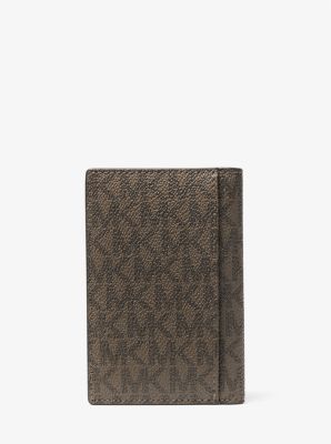 sale! Michael Kors★marquertry patchwrk card case leather Pebbled Leather Card Case | Michael Kors [US]
