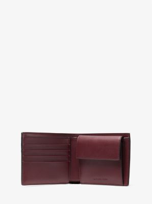 Rivington Striped Logo Billfold Wallet With Coin Pouch