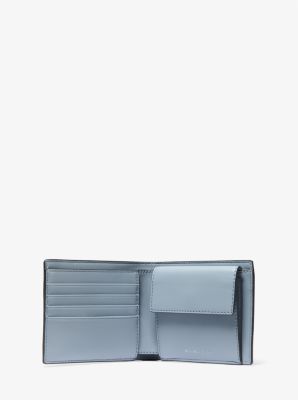 Rivington Striped Logo Billfold Wallet With Coin Pouch