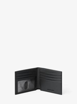 Cooper Graphic Logo Billfold Wallet in BRIGHT RED | Michael Kors