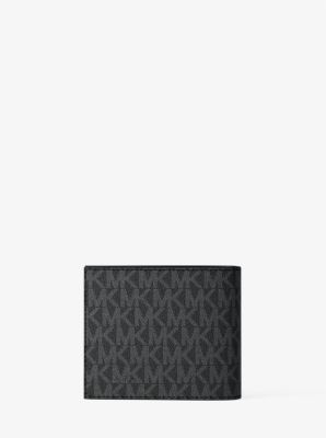 Cooper Striped Signature Logo Billfold Wallet