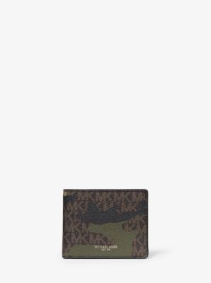 michael kors mens camo wallet