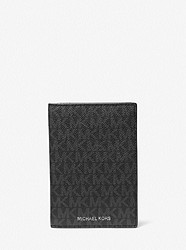 Logo Passport Wallet - BLACK - 36H0MHR00B