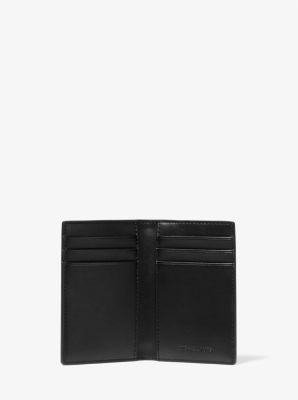 Michael Kors 36S3LCOF3L-BLACK Bi-Fold Wallet, Black