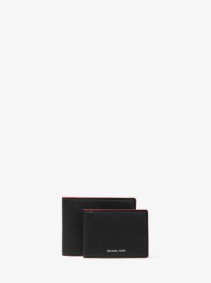 Pebbled Leather Billfold Wallet with Passcase | Michael Kors