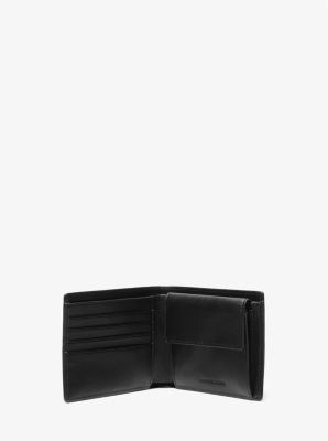 Cooper Logo and Striped Billfold Wallet | Michael Kors