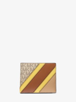 Cooper Logo and Striped Billfold Wallet | Michael Kors Canada