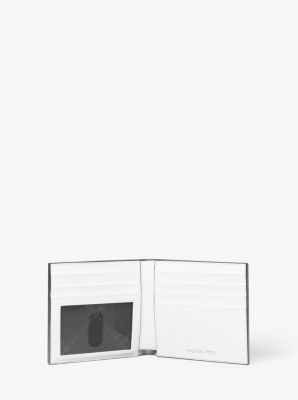 Cooper Embellished Signature Logo Billfold Wallet in BRIGHT WHT | Michael Kors