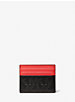 Grand porte-cartes Cooper en cuir gaufré à logo image number 0
