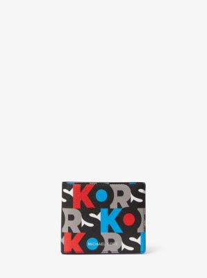 ★ffroi★ [Exclusive]cuv wallet_4colors Cooper Graphic Logo Billfold Wallet | Michael Kors [US]