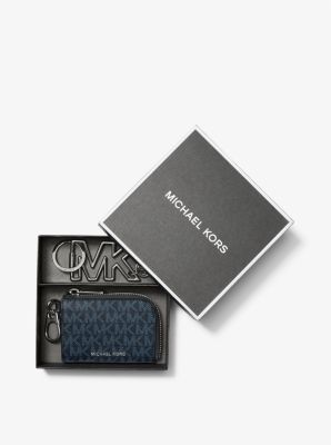 Logo Wallet and Keychain Gift Set Michael Kors