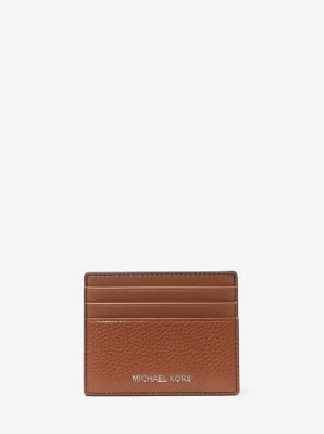 Cooper Pebbled Leather Tall Card Case