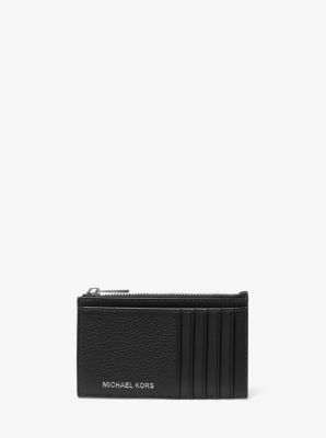 Cooper Slim Pebbled Leather Zip Wallet image number 0