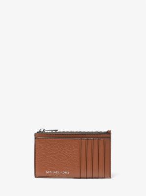 Cooper Slim Pebbled Leather Zip Wallet