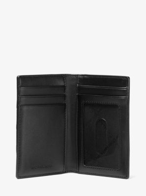 Signature Logo Stripe Bi-Fold Card Case | Michael Kors [US]