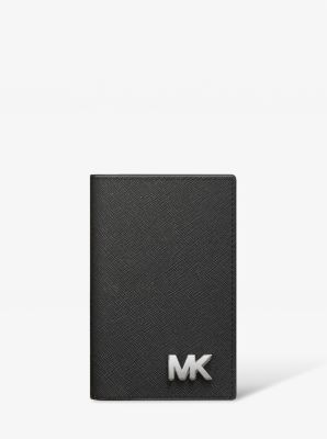 Cooper Saffiano Leather Bi-Fold Wallet
