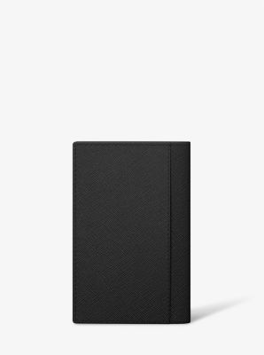 Cooper Saffiano Leather Bi-Fold Wallet