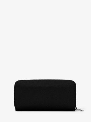 Cartera Cooper de piel saffiano con cremallera image number 2