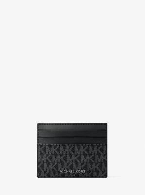 Tarjetero Cooper con logotipo exclusivo in NEGRO | Michael Kors