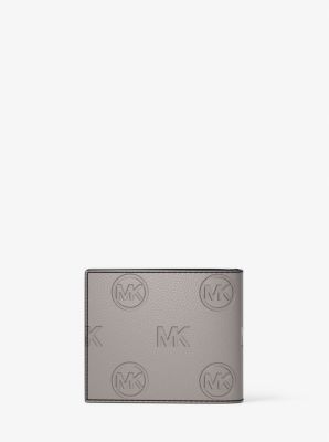 Porte-billets Cooper &agrave; logo grav&eacute; avec rabat