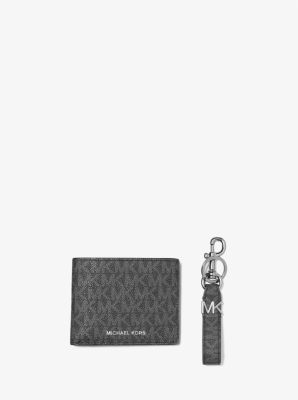 Logo Wallet and Key Chain Gift Set image number 0