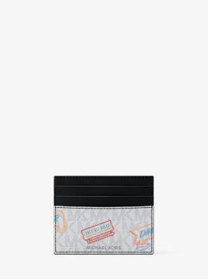 Cooper Printed Signature Logo Card Case