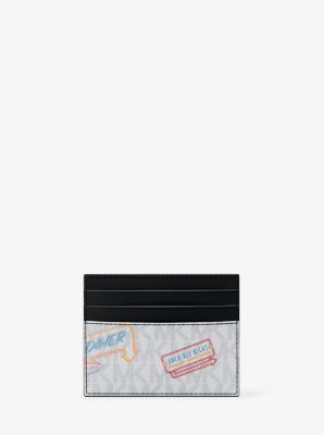 Cooper Printed Signature Logo Card Case