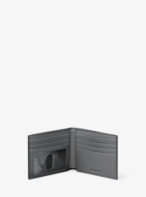 Cooper Signature Logo Billfold Wallet in STEEL GREY | Michael Kors