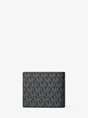 Cooper Signature Logo Billfold Wallet in STEEL GREY | Michael Kors