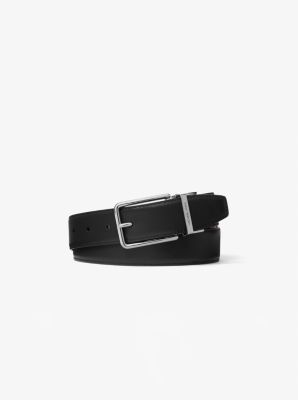 Reversible Leather Belt in BLACK/BROWN | Michael Kors