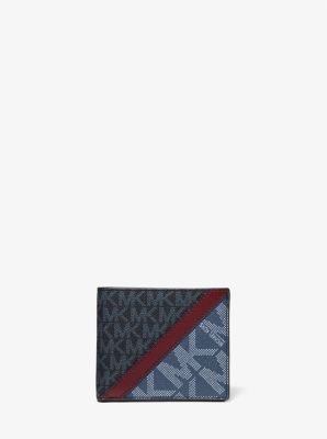Michael Kors Men's Cooper Billfold with Passcase Wallet (Black)