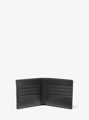 Logo Billfold Wallet with Keychain and Passcase | Michael