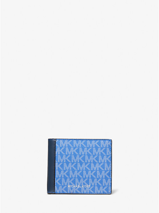 Cooper Logo and Faux Leather Billfold Wallet image number 0