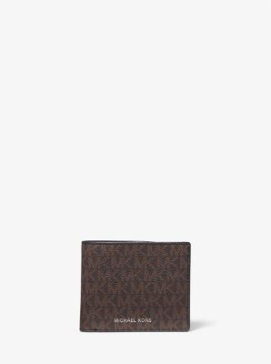 Wallets & purses Michael Kors - Harrison black saffiano bi-fold wallet -  39F5LHRF4L001